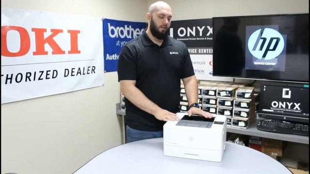 HP M402 | Onyx Imaging | OKC Printer Repair | Unboxing & Setup смотреть онлайн