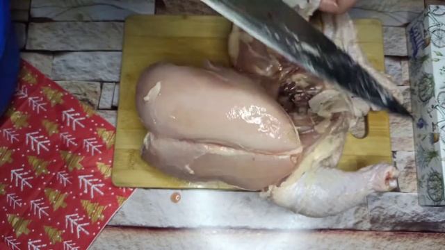 Разделываю 1 курицу на 5 блюд