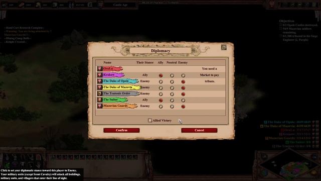 AoE2: DE Dawn of the Dukes | Jadwiga | 1. The Matter of the Crown смотреть онлайн