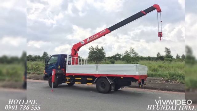 XE TẢI HYUNDAI MIGHTY 110XL GĂN CẨU 7 TẤN - GIÁ XE HYUDNAI 110XL