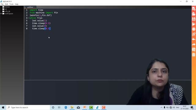 SESSION 23 PYTHON PROGRAMMING GPIO PROGRAMMING ON MICROPYTHON HARDWARE AND SENSOR PROGRAMMING USIN смотреть онлайн
