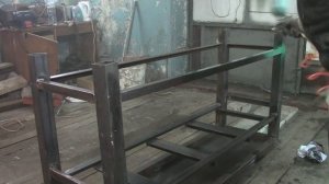 Верстак в гараж своими руками