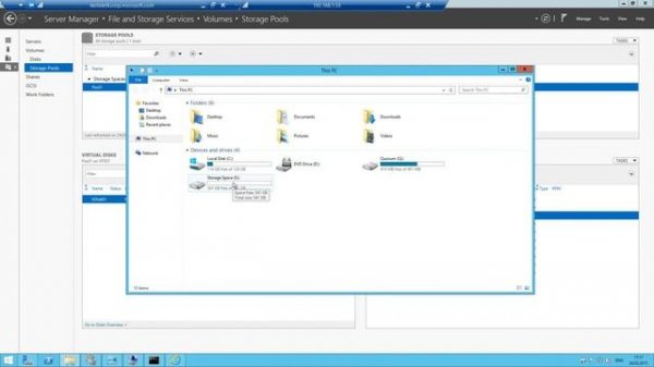 Кластеризация Hyper V