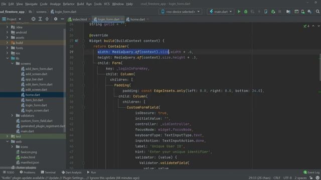 How to Connect Flutter WEB with Firebase - Learn Flutter 2.8 from Scratch Full Course - CRUD App смотреть онлайн