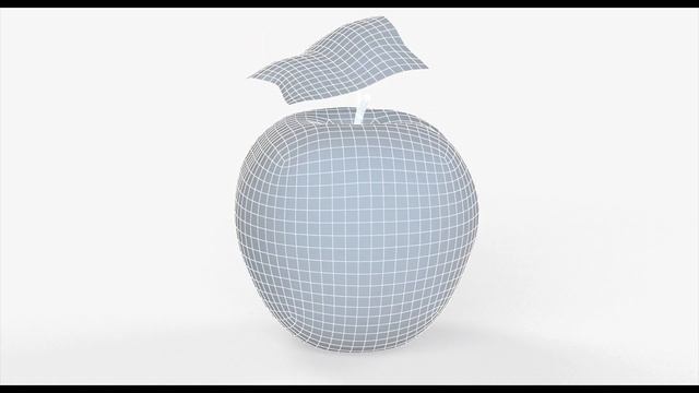 Red Apple Fruit 3D Model for Download смотреть онлайн