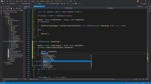 20. Тестирование в Unreal Engine. Создаем в C++ механику жизней и автохил. Units. Автоматизация UE. смотреть онлайн