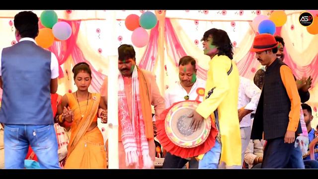 साली भाटु संगे खेलैं होली | पकरा प्रोग्राम 2024 |singer!! RUPESH BADAIK theth nagpuri song смотреть онлайн