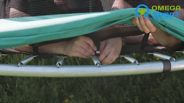 Крепление сетки батута Hasttings смотреть онлайн