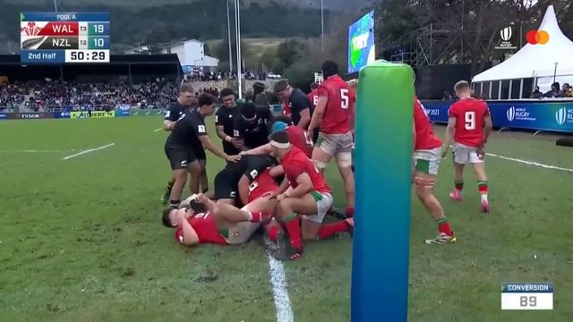 It all comes down to ONE POINT... | Wales v New Zealand | World Rugby U20 Championship смотреть онлайн