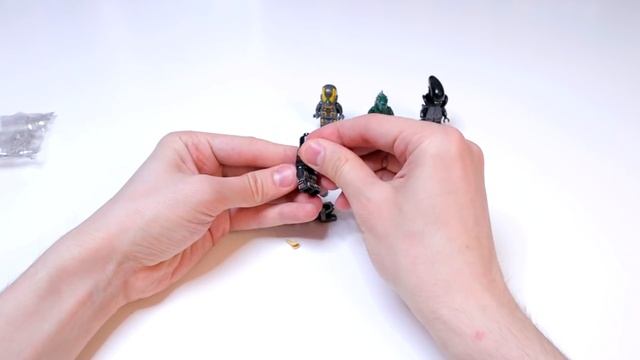 В LEGO ТАКОГО НЕТ - Чужой Хищник Годзилла смотреть онлайн