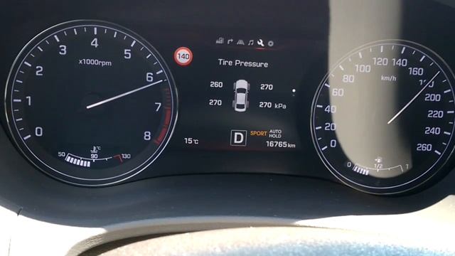 Hyundai Genesis GT 3.8 V6 0-220km/h (SPORT MODE) смотреть онлайн