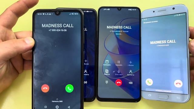 Incoming Call Honor X7a Vs Honor 9X / Outgoing Call Neffos X20Pro and Samsung Galaxy A7 2017 смотреть онлайн