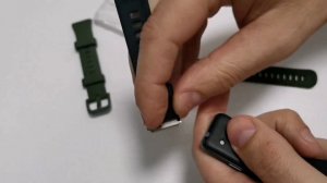 Huawei band 7 replacing to green strap