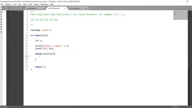 Series of numbers in square brackets in C смотреть онлайн
