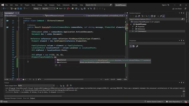 10 Revit API topics in one video - using C# смотреть онлайн