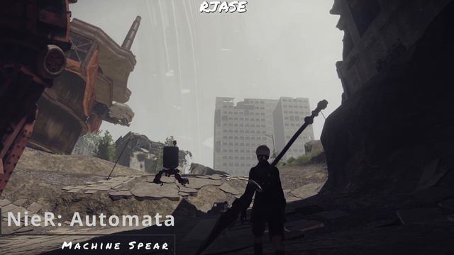 NieR:Automata - Machine Head, Machine Spear, Machine Axe, Machine Sword. смотреть онлайн