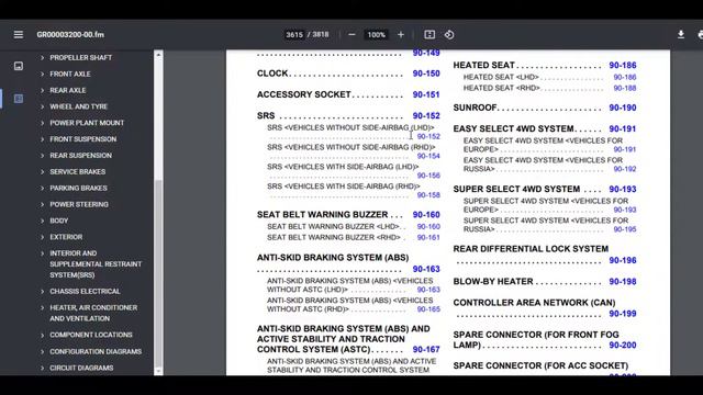 MITSUBISHI TRITON 2005-2015 FACTORY REPAIR SERVICE MANUAL смотреть онлайн