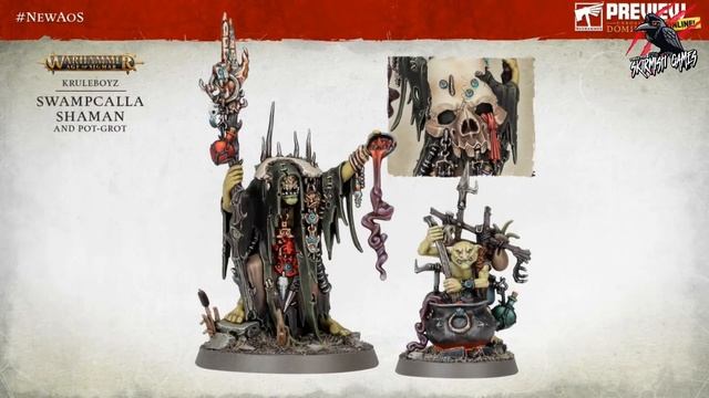AGE OF SIGMAR DOMINION REVEAL! All The Miniatures - Box Contents - Stormcast Eternals & Kruleboyz смотреть онлайн