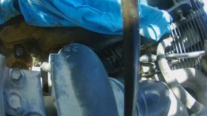 Снятие форсунок KOMATSU PC 200. Полевые условия. Трудности при снятии.