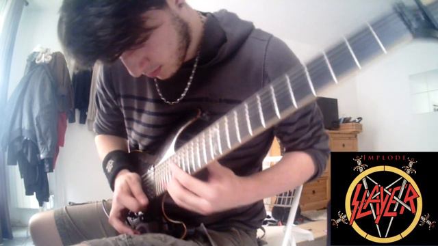 SLAYER NEW SONG - Implode - Guitar Cover (with all soli) смотреть онлайн