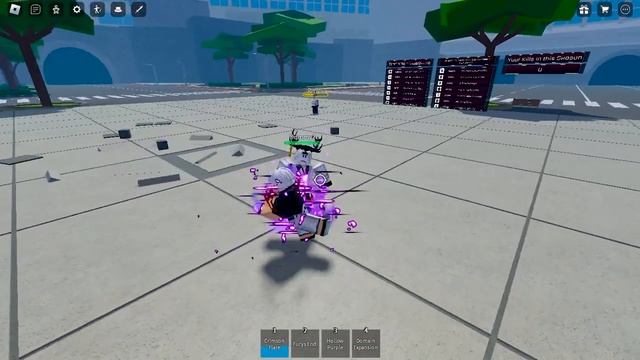 The NEW REWORK AWAKENING GOJO SATORU in Roblox Cursed Arena смотреть онлайн