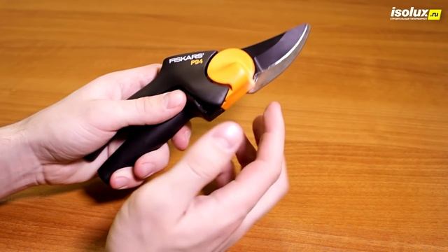 Обзор секаторов Fiskars P68 и P94 смотреть онлайн