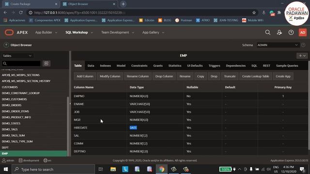 22. CÓMO CREAR UN PACKAGE - ORACLE APEX - VIDEO 1/4 [Videotutorial en español - 22] смотреть онлайн