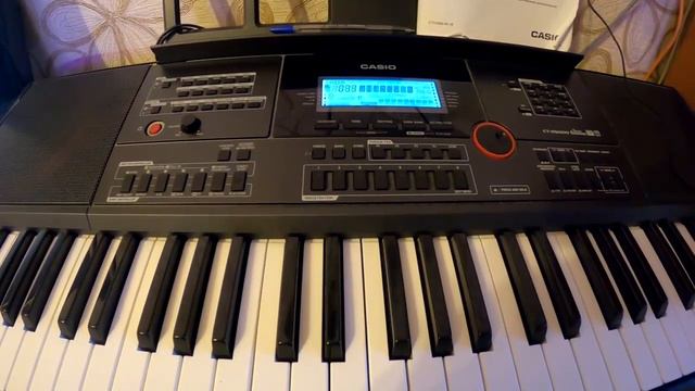 Работа с Phrase Pad на Casio CTX 5000 смотреть онлайн