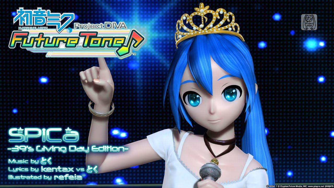 【PD-FT】 ~ Spica - 39's Giving Day Edition ~ Hatsune Miku: Project DIVA Future Tone 【1440p, 60fps】 смотреть онлайн