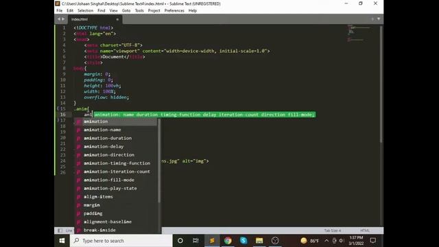 Advanced Image Animation With HTML & CSS in 2022 with full source code | jishaansinghal смотреть онлайн
