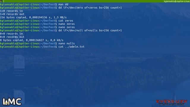 Μαζική Αντιγραφή (dd) + Γεννήτριες (/dev/urandom, /dev/null, ...) - Linux Masterclass - EverDuzk смотреть онлайн
