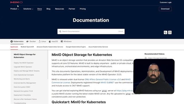 MinIO Operator Lab - Running MinIO on Kubernetes with Manifest Files: Modifying and Deploying смотреть онлайн