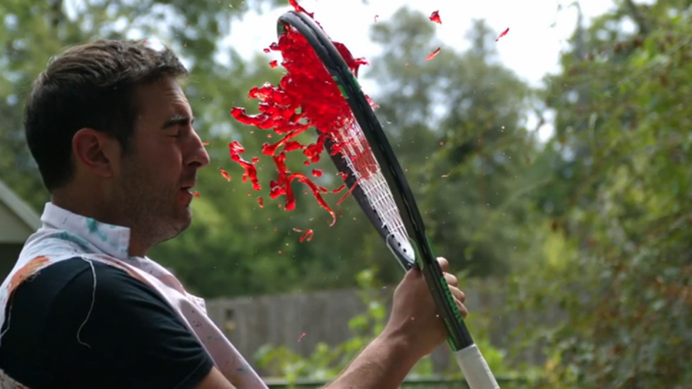 Теннис с желе в слоу-мо) смотреть онлайн