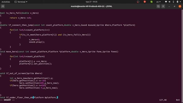 Написание игры Doodle Jump используя библиотеку SFML часть 3 смотреть онлайн
