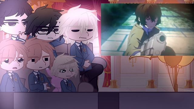 Host Club react to Haruhi Fujioka as Osamu Dazai - OHSHC x BSD - 1/? смотреть онлайн