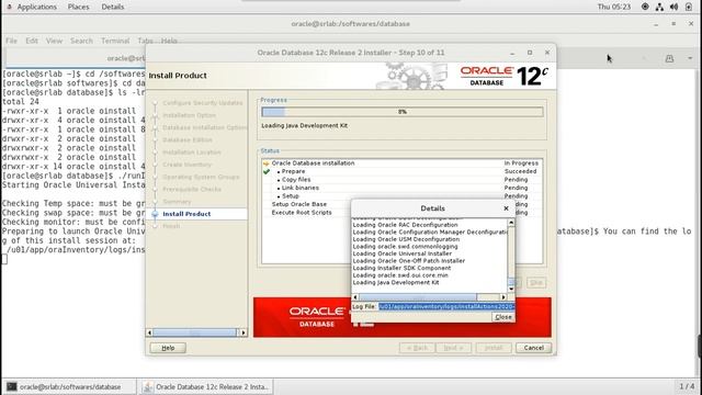 Oracle 12cR2 | RDBMS Step by Step Installation and Database Creation on Oracle Linux 7.5 смотреть онлайн