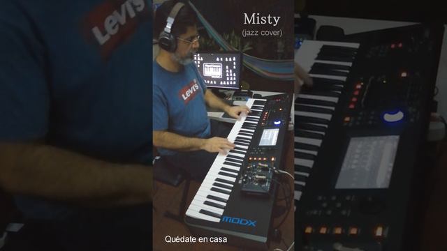 MISTY - PIANO VERSION - YAMAHA MODX7 смотреть онлайн