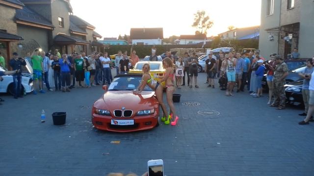 Тюнинг шоу! Оригинальная мойка машины! 13.06.2015 смотреть онлайн