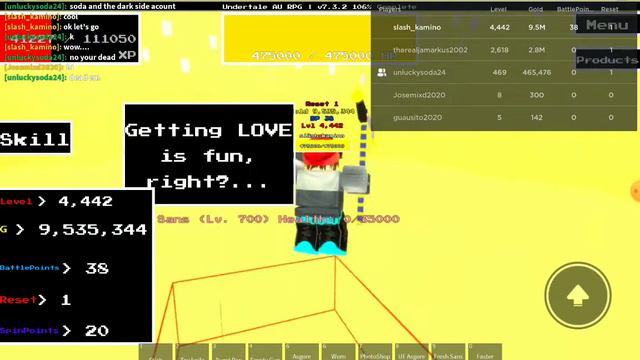 Doing random stuff in undertale au rpg in roblox #1 смотреть онлайн