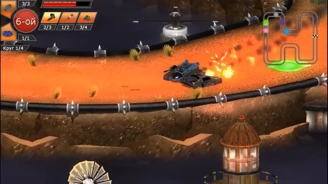 [Первый взгляд] Motor Rock (Rock n' Roll Racing 3d) смотреть онлайн