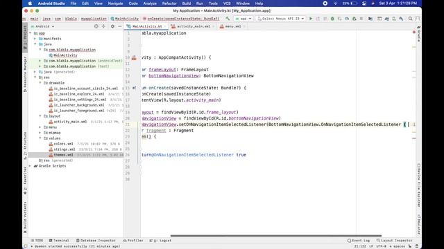 Bottom Navigation View ~ Android Studio Tutorial | CodeSouls смотреть онлайн
