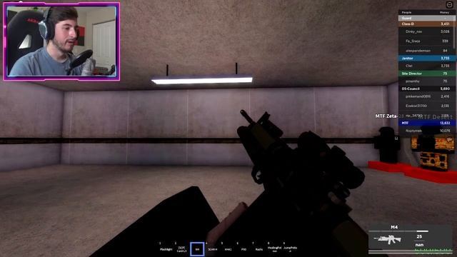 How to get "THE DARK NOTE" BADGE + MTF ZETA-28 MORPH in SCP MONSTERS ROLEPLAY смотреть онлайн