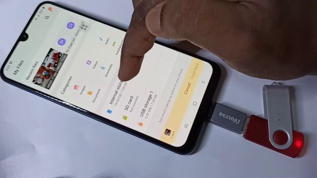 How To Use USB OTG On Samsung Galaxy A10s A10