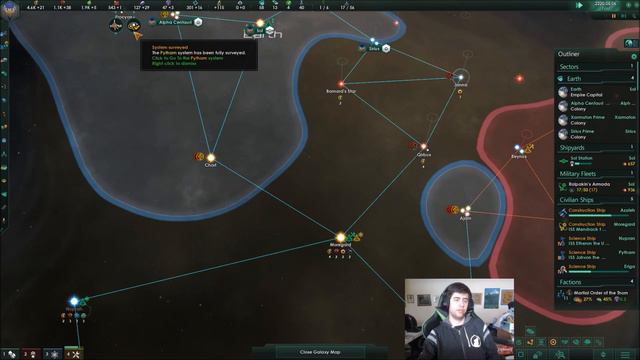 Stellaris - Solo Game: Episode 13 - IMPERIUM OF MAN смотреть онлайн