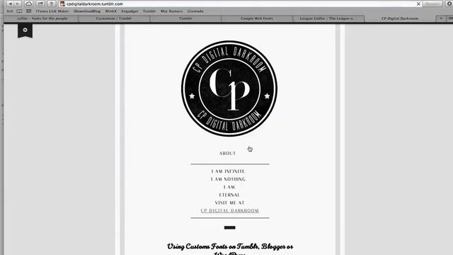 Using Custom Fonts On Tumblr смотреть онлайн