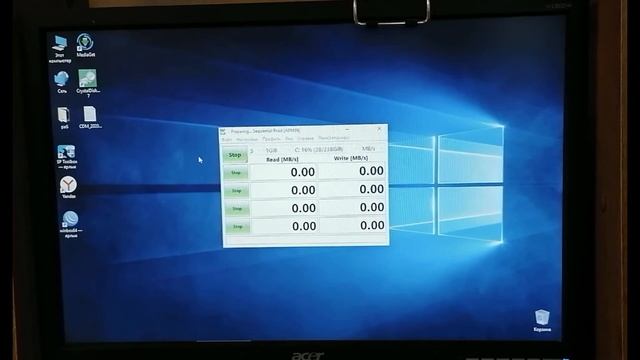 Тестирование SSD SILICON POWER Ace A55 на 256ГБ смотреть онлайн