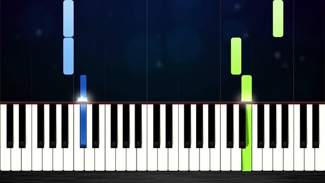Undertale OST - Fallen Down - EASY Piano Tutorial смотреть онлайн
