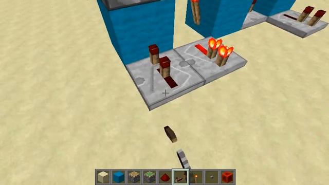 MINECRAFT Механизмы - Скрытый проход в колонне смотреть онлайн
