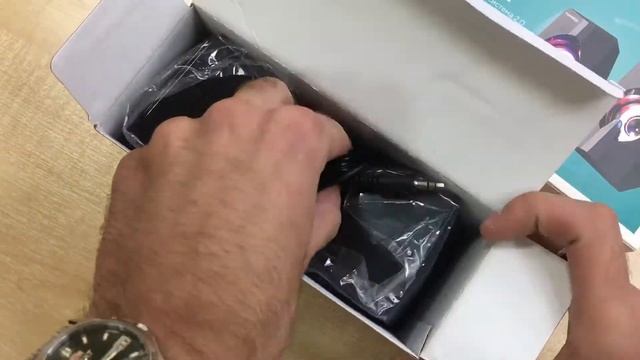 Колонка с RGB подсветкой 2.0 FUMIKO LIBRA. Обзор, распаковка. смотреть онлайн