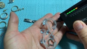 ТЕСТЕР АНАЛИЗАТОР для ПРОВЕРКИ подлинности БРИЛЛИАНТОВ. @Larisa Tabashnikova. 21/12/21